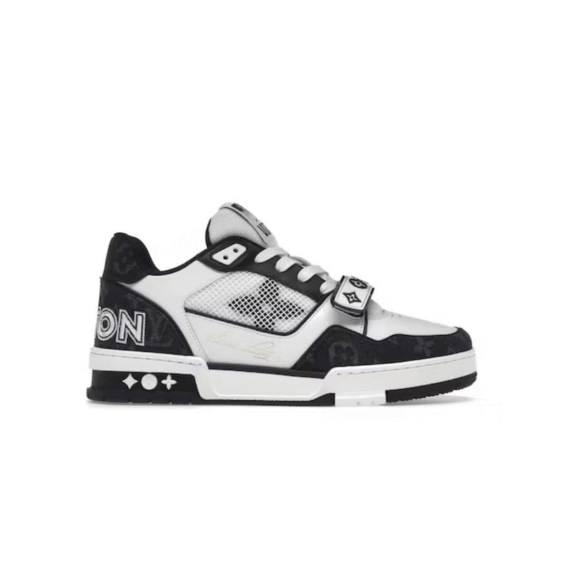 Louis Vuitton Trainer Black White