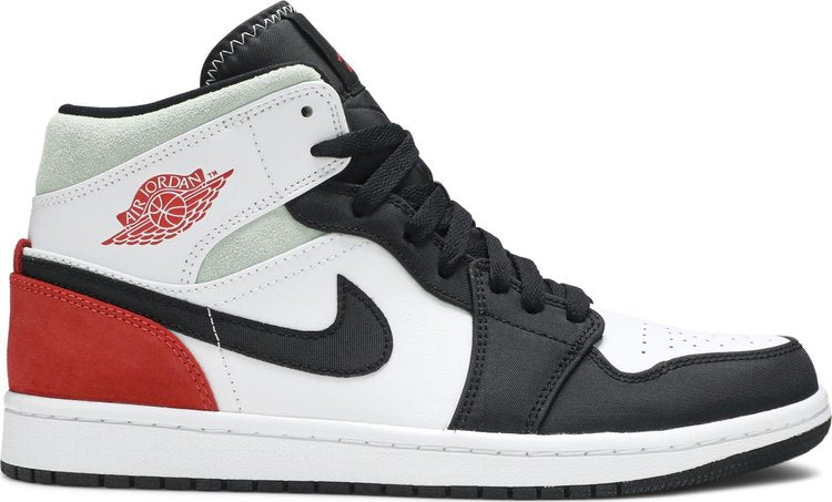 Nike Air Jordan 1 Mid SE 'Red Black Toe'