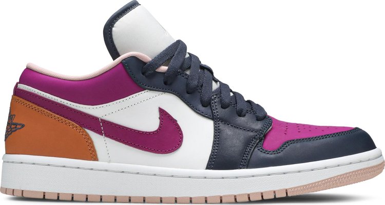 Nike Air Jordan 1 Low SE 'Mismatched - Purple Magenta'