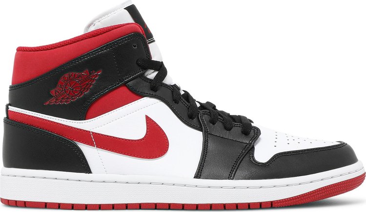 Nike Air Jordan 1 Mid 'Black Gym Red'